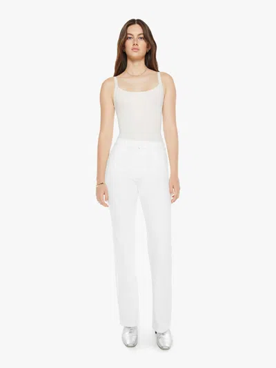 Mother The Kick It Fairest Of Them All Jeans In White