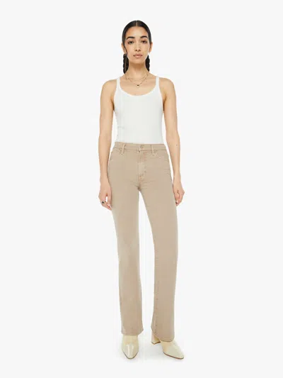 Mother The Kick It Farmers Tan Jeans In Multi