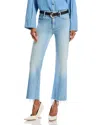 Mother The Kick It High Rise Ankle Fray Jeans In Can You Dig It In Can You Dig It