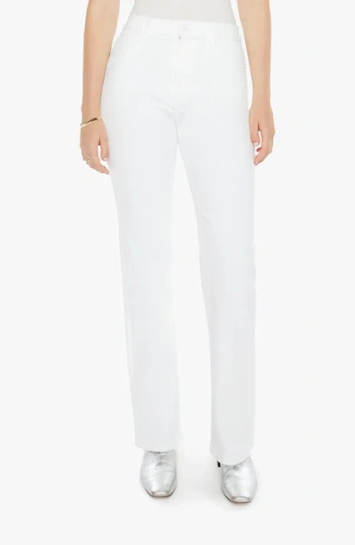 Mother The Kick It High Waist Straight Leg Jeans In Fairest Of Them All
