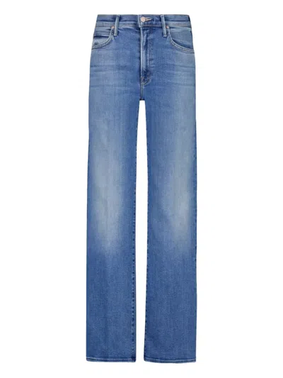 Mother The Kick It Jeans In Blue