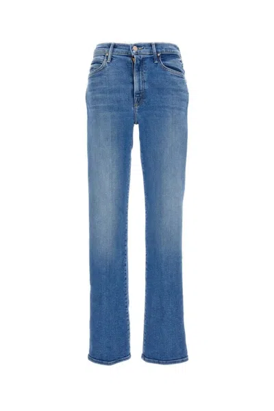 Mother The Kick It Jeans In Blue