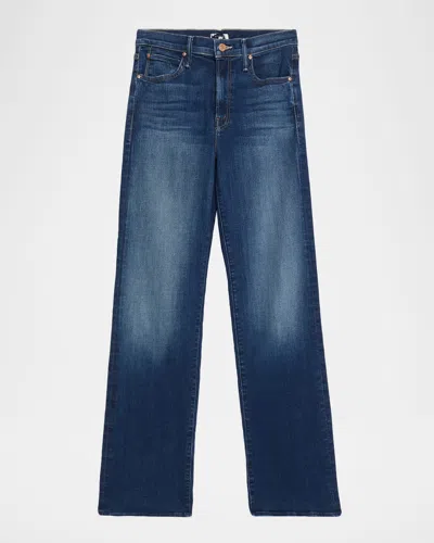 Mother The Kick It Jeans In Blue