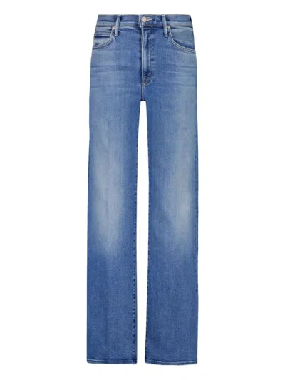 Mother `the Kick It` Jeans In Blue