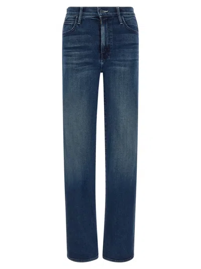 Mother The Kick It Jeans In Denim In Blue