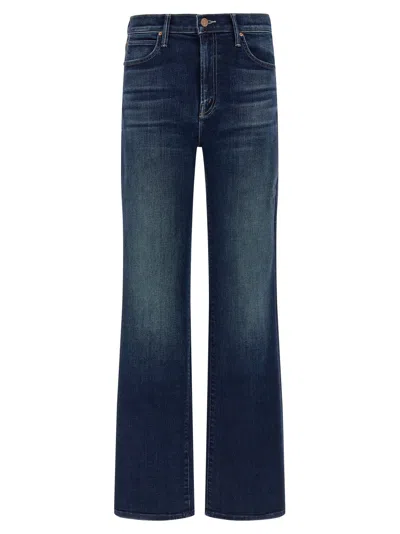 Mother The Kick It Jeans In Dark Blue