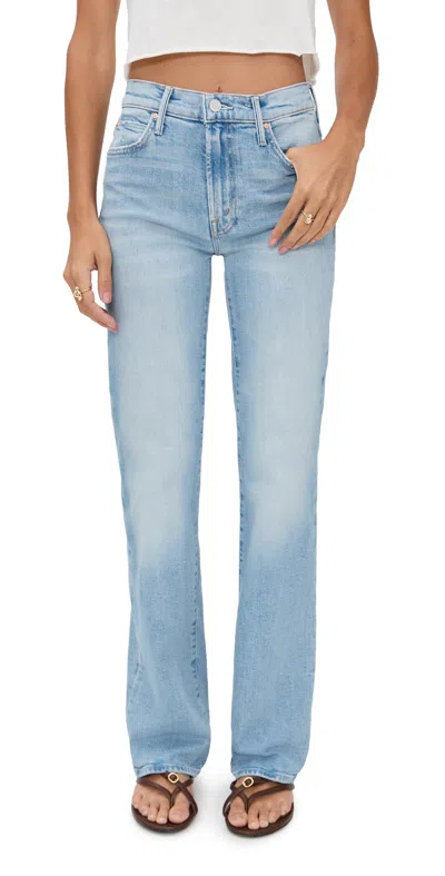 Mother The Kick It Jeans Go Long In Blue