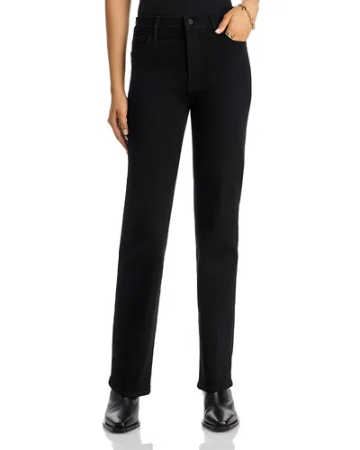 Mother The Kick It Jeans In Nighty Night In Black