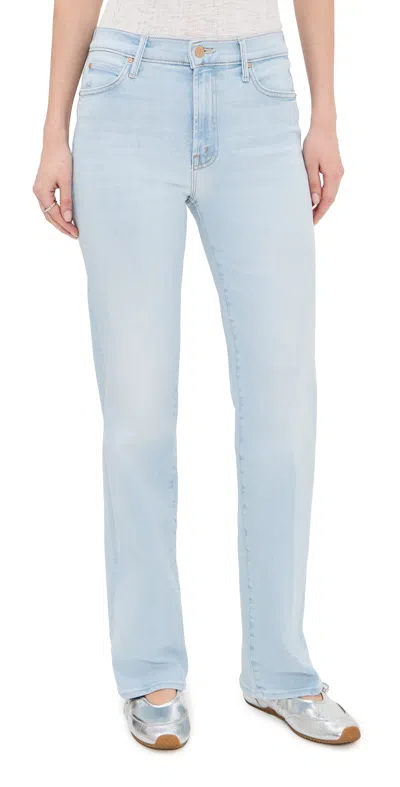 Mother The Kick It Jeans Melt In Your Mouth In Blue