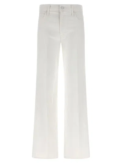 Mother 'the Twister Sneak' Jeans In White