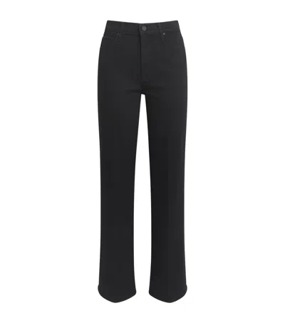 Mother The Kick It Straight Jeans In Black