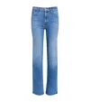 Mother The Kick It Straight Jeans In Blue