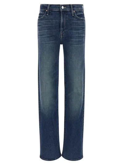 Mother 'the Kick' Jeans In Blue
