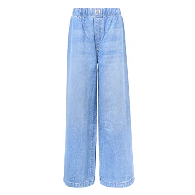 Mother The Kitchen Drawer Skimp Jeans In Blue