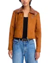 Mother The Lane Changer Jacket In Brown