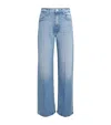 Mother The Lasso 5-pocket Straight-leg Jeans In Blue