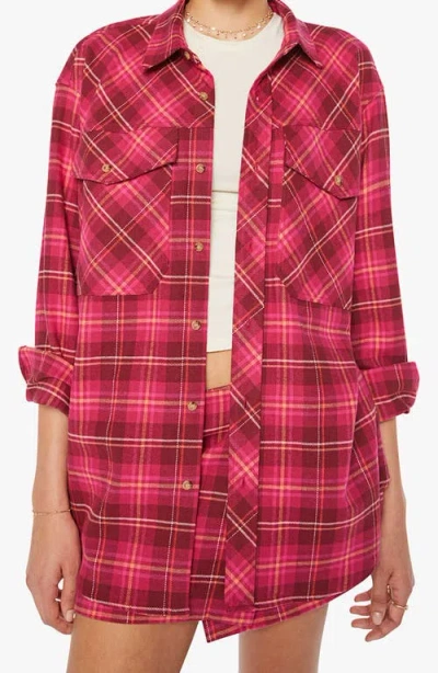 MOTHER MOTHER THE LAZY SUNDAY PLAID SHIRT