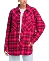 Mother The Lazy Sunday Shirt In Red
