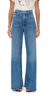 Mother The Lemon Twist Jeans Rolling In The Dough In Blue