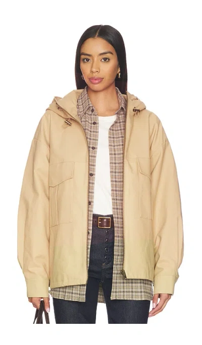 Mother The Light Drizzle Take A Raincheck Jacket In Neutral