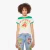 Mother The Lil Baller Moto Man T-shirt In White