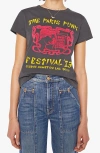 Mother The Lil Goodie Goodie Paris Punk T-shirt In Black