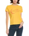 Mother The Lil Goodie Goodie T-shirt In Yellow