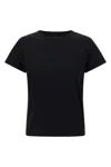 Mother Short Sleeve Crew Neck T-shirt Design In Black