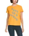 Mother The Lil Goodie Goodie T-shirt In Yellow