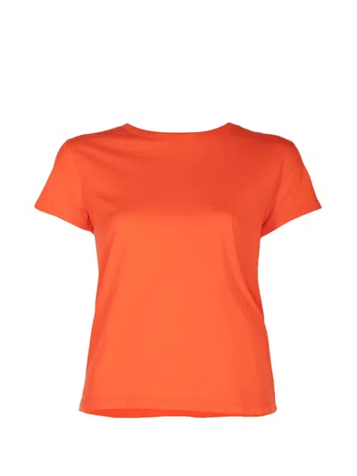 Mother The Lil Goodie Mandarin T-shirt In Orange