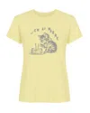 Mother Lil Goodie Goodie Tee In Yellow