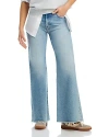 Mother Lil Hustler Roller Fray Jeans In I Confess