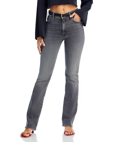 MOTHER THE LIL' HUSTLER PETITES HIGH RISE JEANS IN MAGIC EIGHT BALL 