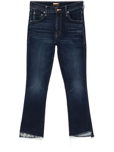 Mother The Lil Insider Jeans In Blue