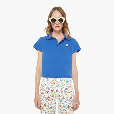Mother The Lil Match French Shirt In Blue
