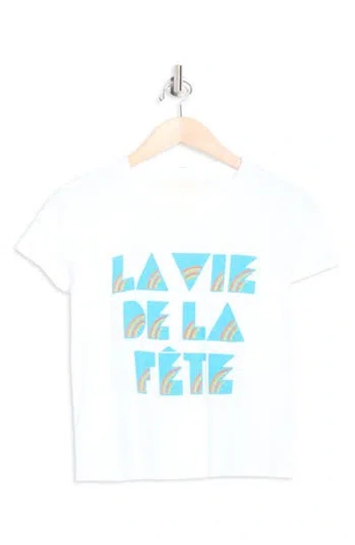 Mother The Lil Sinful Graphic Tee In White