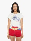 Mother Lil Sinful Tee In Keep Out In Multi