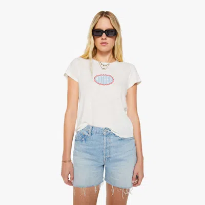 Mother The Lil Sinful Patch T-shirt In White