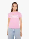 Mother The Lil Sinful Superior T-shirt In White - Size X-large In White