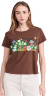 Mother The Lil Sinful Meadow T-shirt In  Meadow