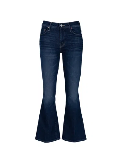 Mother The Lil Weekender Flared Jeans In 블루