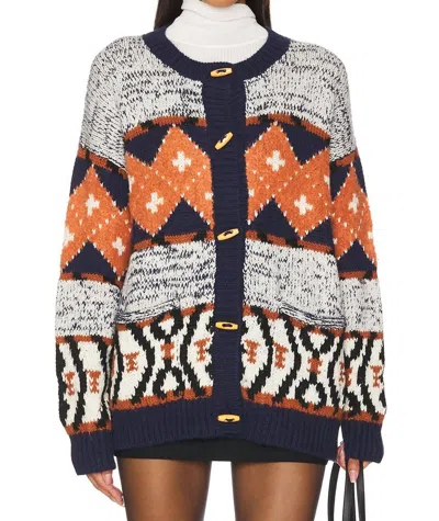 Mother The Long Drop Cardigan In One Tile At A Time