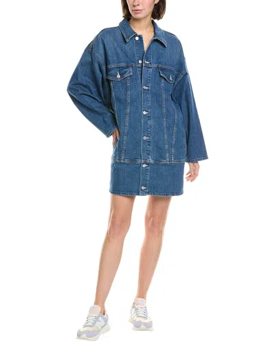 MOTHER MOTHER THE LONG HAUL DENIM DRESS