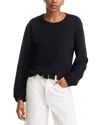 Mother The Long Sleeve Rowdy T-shirt In Black