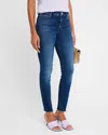 MOTHER THE LOOKER ANKLE FRAY JEANS