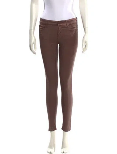 Pre-owned Mother The Looker - Disturbing The Peace Straight Leg Pants