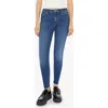 Mother Looker Ankle Fray Jean In Yakkity Yak In Yakkity Yak