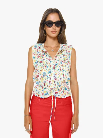 Mother The Love Letter Rose Bowl Shirt In Multi