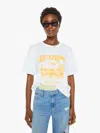Mother The Lowdown Burger T-shirt In White