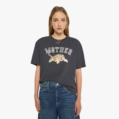 Mother The Lowdown Tiger T-shirt In Black